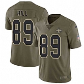 Nike Saints 89 Josh Hill Olive Salute To Service Limited Jersey Dzhi,baseball caps,new era cap wholesale,wholesale hats